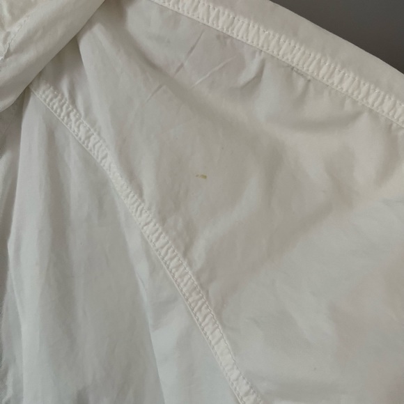 Old Navy 100% Cotton White Jacket Large - Picture 6 of 11